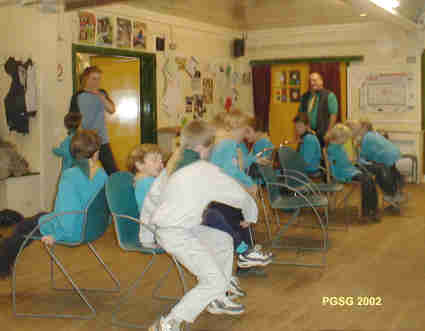 Beaver Christmas Party 2002